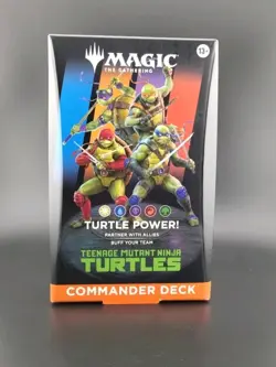 Magic The Gathering Teenage Mutant Ninja Turtles Commander Deck New Sealed - Image 1