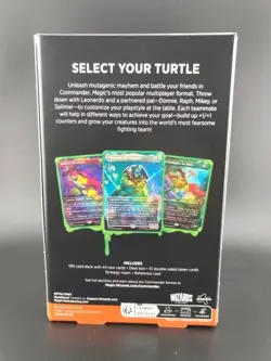 Magic The Gathering Teenage Mutant Ninja Turtles Commander Deck New Sealed - Image 3