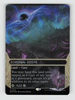 Echoing Deeps (0013) (Borderless)*Foil* Edge of Eternities: Stellar Sights 13 LP - Image 1