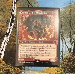Magic: The Gathering Birgi God of Storytelling Legendary Kaldheim Rare Red 311 - Image 1