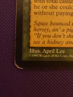 Aluren MP MTG Magic the Gathering Tempest Reserved List - Image 5