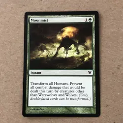 Moonmist x1 Innistrad NM Condition see front and back pics - Image 1