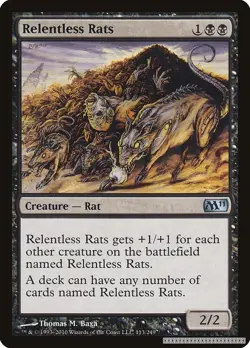 Relentless Rats - 113 - Magic 2011 (M11) - LP - Normal - Image 1