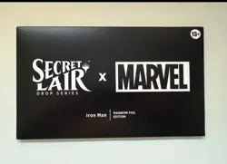 MtG Secret Lair Marvel Iron Man Foil New Sealed✅ - Image 1