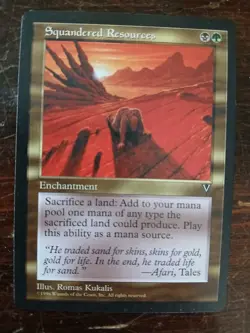 Squandered Resources Visions Regular - Image 1