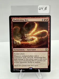 1x Maddening Hex - LP AFC MTG Magic 032/062 - Image 3