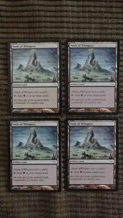 Magic: the Gathering / MtG Vault of Whispers x4 Mirrodin - Image 1