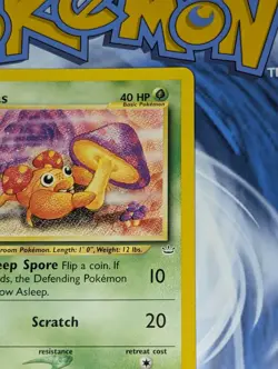 Paras 47/64 1st Edition & Staryu 56/64 1st Edition Neo Revelation Pokemon Tcg NM - Image 4