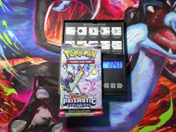 VERY HEAVY! GOD PACKUUU 22.47g Prismatic Evolutions Pokemon TCG Booster (SEALED) - Image 1