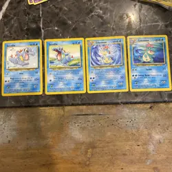 Pokemon TCG Croconaw And Totodile Neo Genesis 80,81,31,32/111 - Image 1