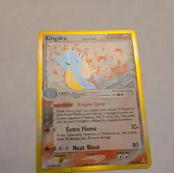 Kingdra Delta Species Holo Rare Holon Phantoms 10/110 Pokemon Card - Image 2