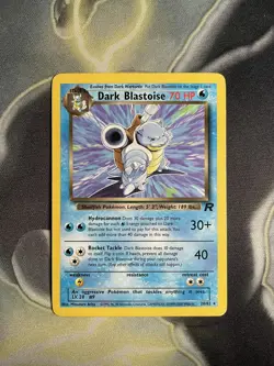 Pokemon Dark Blastoise TCG Team Rocket 20/82 Card Non Holo WOTC - Image 1