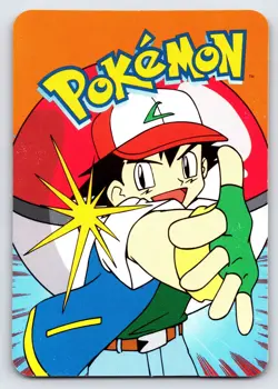 Oddish #043 2000 Pokemon Vending Prism Holo Sticker Card Authentic Nintendo - Lp - Image 2