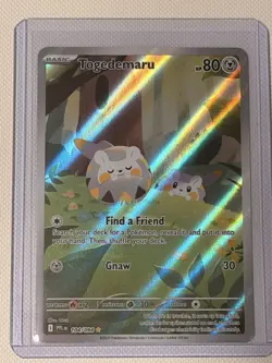 Togedemaru 104/094 Phantasmal Flames Pokemon Full Art Illustration Rare NM - Image 1