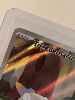 Togedemaru 104/094 Phantasmal Flames Pokemon Full Art Illustration Rare NM - Image 2