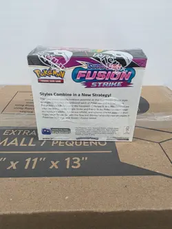Pokemon TCG Sword & Shield Fusion Strike Booster Box 36 Packs FACTORY SEALED - Image 2