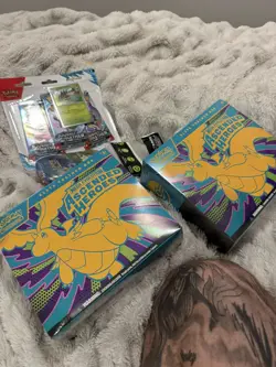 2 Pokemon lot - Ascended Heros Pokemon Center Elite Trainer Box ETB - Sealed - Image 1