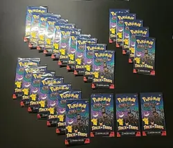 Factory Sealed Pokemon TCG Booster Pack Lot Qty 159 Booster Packs Japanese & 151 - Image 1