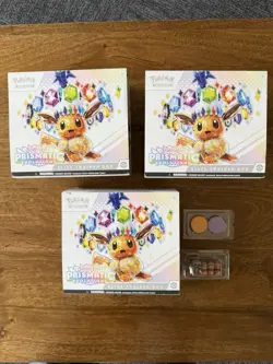 Pokemon Prismatic Evolutions ETB Elite Trainer Box EMPTY , No Promo 3 boxes - Image 1