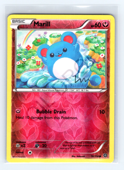 Pokemon - Marill 76/114 Reverse Holo XY Steam Siege - Image 1