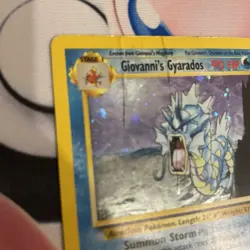 Pokemon TCG Giovanni's Gyarados 5/132 Gym Challenge Holo - HP - Image 2