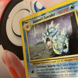 Pokemon TCG Giovanni's Gyarados 5/132 Gym Challenge Holo - HP - Image 3