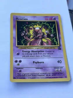 Pokemon Mewtwo TCG Black Star Promos 14 Regular Promo - Image 2