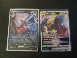 Darkrai V & Darkrai VSTAR 099/189 Swsh10: Astral Radiance Holo Pokemon LP - Image 1