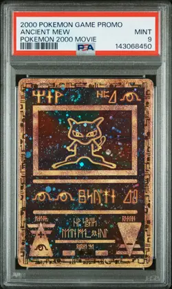 2000 POKEMON GAME MOVIE POKEMON 2000 MOVIE ANCIENT MEW PSA 9 - Image 1