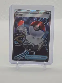 POKEMON TCG PHANTASMAL FLAMES SWITCH FULL ART ULTRA RARE HOLO TRAINER 123/094 NM - Image 1