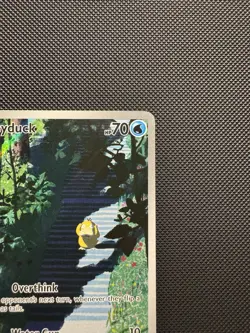 Pokemon TCG Psyduck 175/165 SV: Scarlet & Violet 151 Illustration Rare Near Mint - Image 3