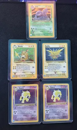 1999 WOTC Pokemon Vintage Lot – READ DESCRIPTION, Fossil, Team Rocket, Gym, Neo - Image 4