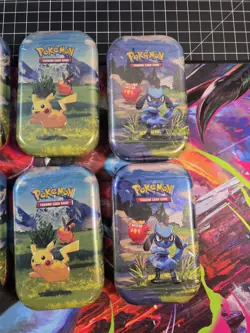 x10 Pokemon Ascended Heros mini Tins 2x full art sets! 👀🔥 - Image 4