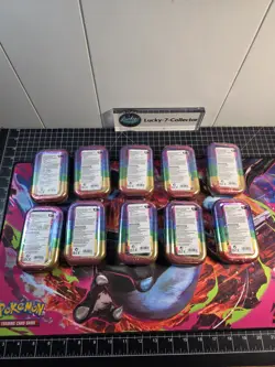 x10 Pokemon Ascended Heros mini Tins 2x full art sets! 👀🔥 - Image 5