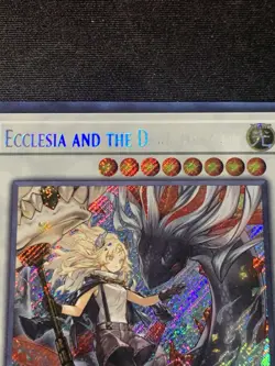 Yugioh! Ecclesia And the Dark Dragon BPRO-EN041 Secret NAME ERROR Burst Protocol - Image 2