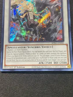Yugioh! Ecclesia And the Dark Dragon BPRO-EN041 Secret NAME ERROR Burst Protocol - Image 5