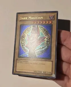 Yugioh Dark Magician LOB-EN005 Ultra Rare Vintage MP - Image 5