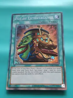 Yugioh - Pot Of Extravagance Collector's Rare Unlimited Ed. TOCH-EN059 LP - Image 1