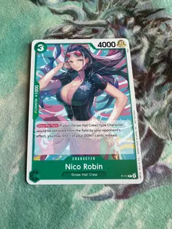 One Piece Card Nico Robin P-111 PR Heroines Battle Pack English - Image 1