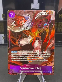 Vinsmoke Icgiji OP06-061 (ALT ART) Wings of the Captain Foil One Piece TCG - Image 1