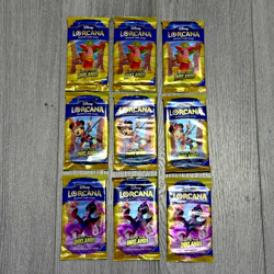 9x Disney Lorcana - Into The Inklands Booster Packs - Image 1