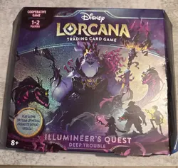 Disney Lorcana Illumineer's Quest Deep Trouble Brand New Factory Sealed - Image 1