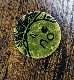 Pikachu Coin Pokemon Trading Card Game TCG Coin Vintage - Image 1