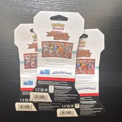 Pokemon Scarlet & Violet Destined Rivals Booster Pack 3 Packs 10 Cards English - Image 2