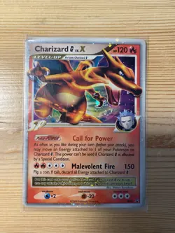 Pokemon Charizard G LV.X DP45 Diamond & Pearl Promo Holo 120 HP Card 2009 - Image 1