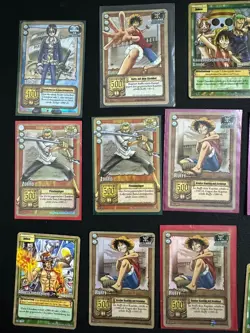 One piece card game collection 1999 bandai oldschool one peace tcg german - Image 3