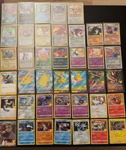 Pokemon 25th Celebrations HUGE LOT - 40 Cards Blastoise, Mimikyu Promo, Mew - Image 1