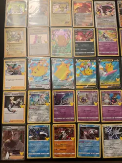 Pokemon 25th Celebrations HUGE LOT - 40 Cards Blastoise, Mimikyu Promo, Mew - Image 3