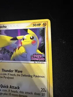 Pikachu EX Holon Phantoms Reverse Holo Card 78/110 Stamped - Image 4