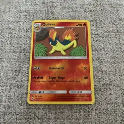 Quilava 41/214 Sm-Lost Thunder Reverse Holo Uncommon Pokemon Card - Image 1